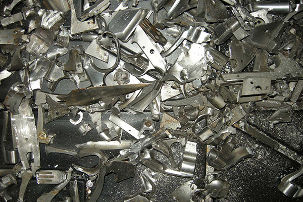 Shredded Stainless Steel Weapons